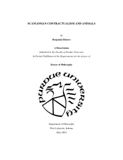 <b>Scanlonian Contractualism and Animals</b>