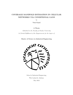 Coverage Manifold Estimation in Cellular Networks via Conditional GANs