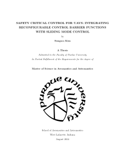 Safety Critical Control for UAVs: Integrating Reconfigurable Control Barrier Functions with Sliding Mode Control
