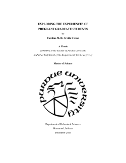<b>Exploring the Experiences of </b><b>Pregnant Graduate Students</b>
