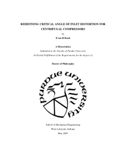 <b>Redefining Critical Angle of Inlet Distortion for Centrifugal Compressors</b>