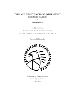 TREE AND FOREST MODELING WITH LATENT REPRESENTATION
