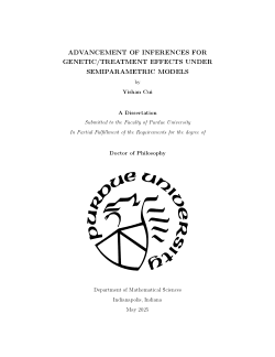 Advancement of Inferences for GeneticTreatment Effects under Semiparametric Models