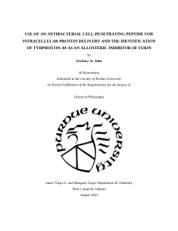 Use of an Antibacterial Cell-Penetrating Peptide for Intracellular Protein Delivery and the Identification of Tyrphostin-A9 as an Allosteric Inhibitor of Furin