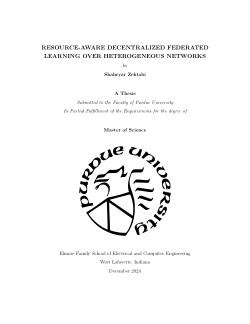 Resource-Aware Decentralized Federated Learning over Heterogeneous Networks
