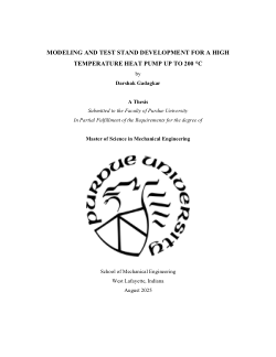 <b>Modeling and Test Stand Development for a High Temperature Heat Pump up to 200 °C</b>