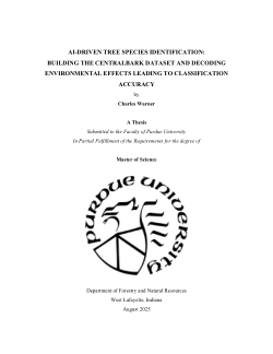 <b>AI-Driven Tree Species Identification: Building the CentralBark Dataset and Decoding Environmental Effects Leading to Classification Accuracy</b>