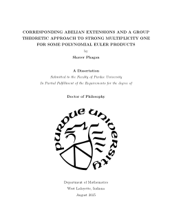 CORRESPONDING ABELIAN EXTENSIONS AND A GROUP THEORETIC APPROACH TO STRONG MULTIPLICITY ONE FOR SOME POLYNOMIAL EULER PRODUCTS