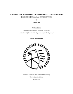 TOWARDS THE AUTHORING OF MIXED REALITY EXPERIENCES BASED ON HUMAN-AI INTERACTION