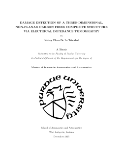 Damage Detection of a Three-Dimensional, Non-Planar Carbon Fiber Composite Structure via Electrical Impedance Tomography