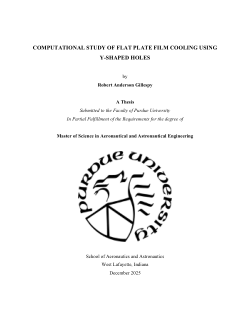 Computational Study of Flat Plate Film Cooling using Y-shaped Holes