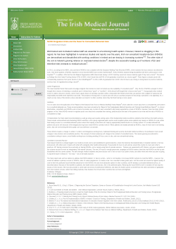 NCHD emigration crisis and the need for consultant-delivered care.