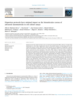 Dispersion protocols have minimal impact on the biomolecular corona of advanced nanomaterials in cell culture assays