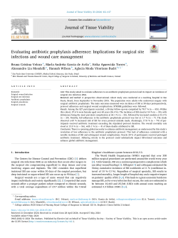 Evaluating antibiotic prophylaxis adherence: implications for surgical site infections and wound care management