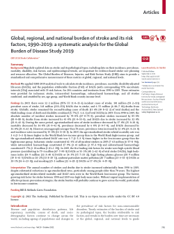 Global, regional, and national burden of stroke and its risk factors, 1990-2019: a systematic analysis for the Global Burden of Disease Study 2019