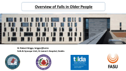An overview of falls in older people