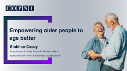 Keynote: Empowering older people to age better