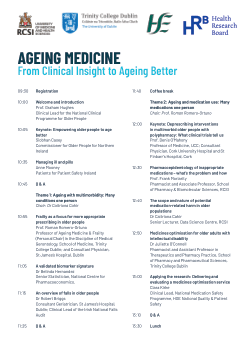 Conference programme