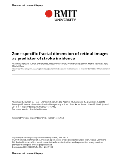 Zone specific fractal dimension of retinal images as predictor of stroke incidence