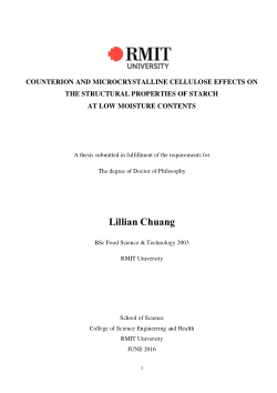 Counterion and microcrystalline cellulose effects on the structural properties of starch at low moisture contents