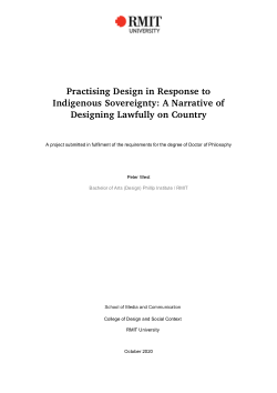 Practising design in response to indigenous sovereignty: a narrative of designing lawfully on country