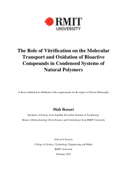 The role of vitrification on the molecular transport and oxidation of bioactive compounds in condensed systems of natural polymers