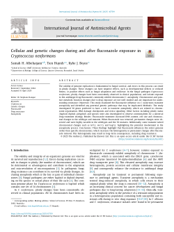 Cellular and genetic changes during and after fluconazole exposure in Cryptococcus neoformans