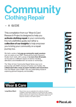 Unravel Community Clothing Repair – A Guide