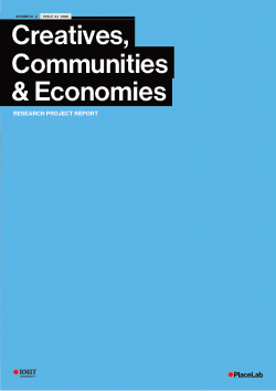 Creatives, Communities & Economies Research Project Report
