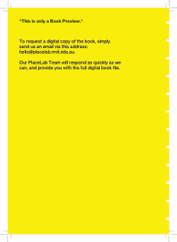 ‘My Brunswick, Our Brunswick’ Community Book (Preview)