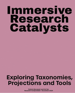 Immersive research catalysts: Exploring taxonomies, projections and tools