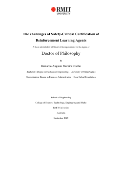 The challenges of Safety-Critical Certification of Reinforcement Learning Agents