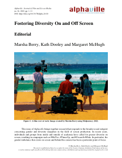 Fostering diversity on and off screen