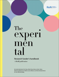 The experimental research funder’s handbook (2nd edition, ISBN 978-1-7397102-0-0)