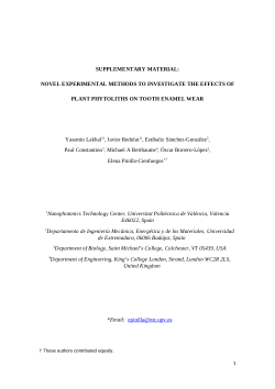 S1. Polarization effect in Raman measurements from NOVEL EXPERIMENTAL METHODS TO INVESTIGATE THE EFFECTS OF PLANT PHYTOLITHS ON TOOTH ENAMEL WEAR