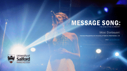 File 3: Project 2 - Message Song - The Executive Summary.pdf