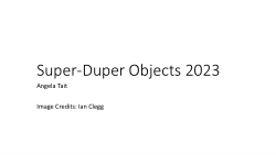 Images of Outputs and Evidence of Impact - Super-Duper Objects