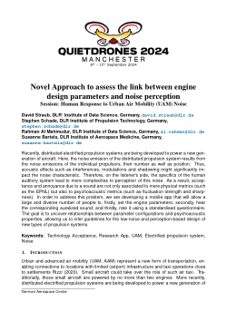 Novel Approach to Assess the Link Between Engine Design Parameters and Noise Perception