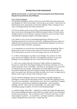 Healing Tales script