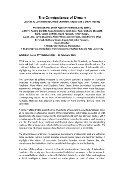 The Omnipotence of Dream: Exhibition Materials