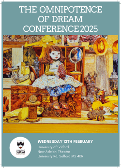 The Omnipotence of Dream: Conference Booklet