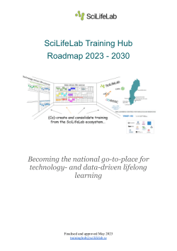 <strong>SciLifeLab Training Hub Roadmap (2023-2030)</strong>