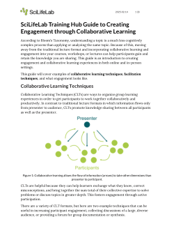 Training Hub Resources for Delivering Learning Experiences