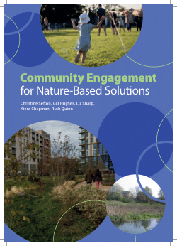 Community Engagement for Nature-Based Solutions