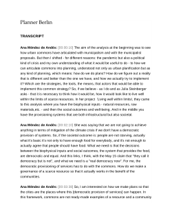 Interviews with urban activists and researchers in Belgrade, Berlin and Brussels about urban commoning processes [in English]