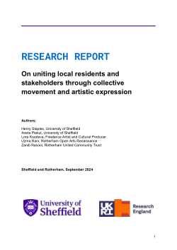 Collective Walking/Movement and Neighbourhood Exploration - Research Report and Toolkit