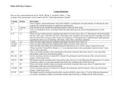 Self-Construal, Music Preference, and Emotions - An Exploratory Survey Study: Online Data