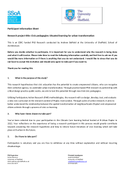 Climate Companions: Research Data Package