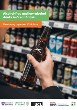 Alcohol-free and low-alcohol drinks in Great Britain: Monitoring report on 2023 data