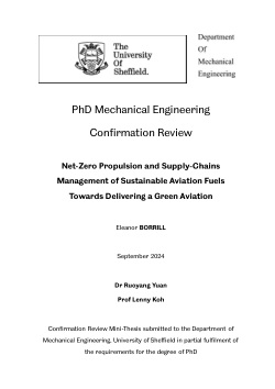 Net-Zero Propulsion and Supply-Chains Management of Sustainable Aviation Fuels Towards Delivering a Green Aviation